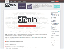Tablet Screenshot of dnmin.com